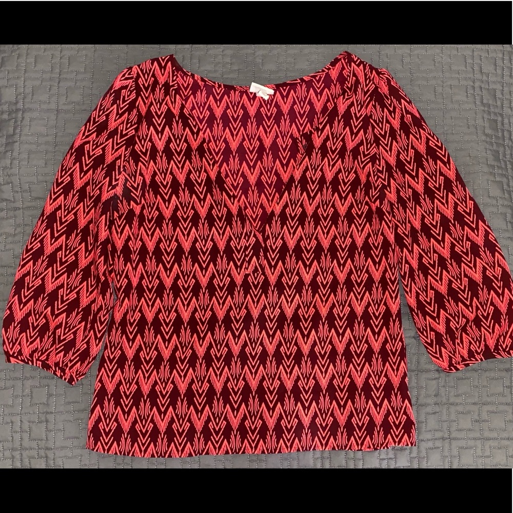 Detailed Quarter Sleeve Blouse